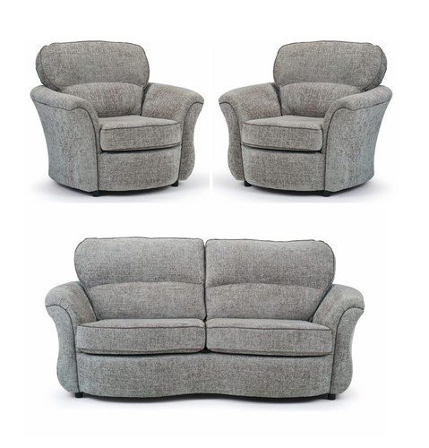 Classic modern grey fabric - grey,
