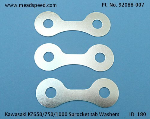 Kawasaki enduro tab washers - tab,