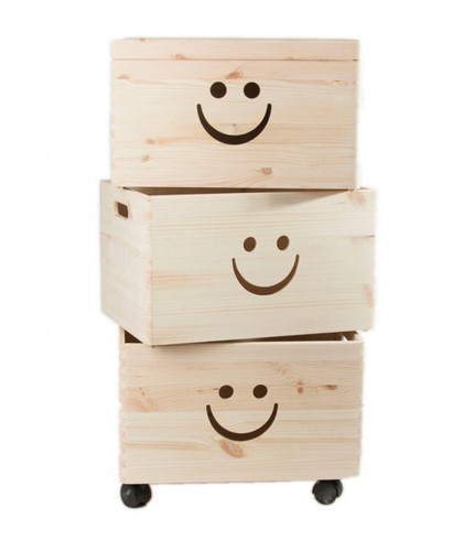 Wooden box storage toy - wooden,
