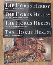 Horus Heresy Visions Art Books Visions of War, Darkness, Treachery, Death