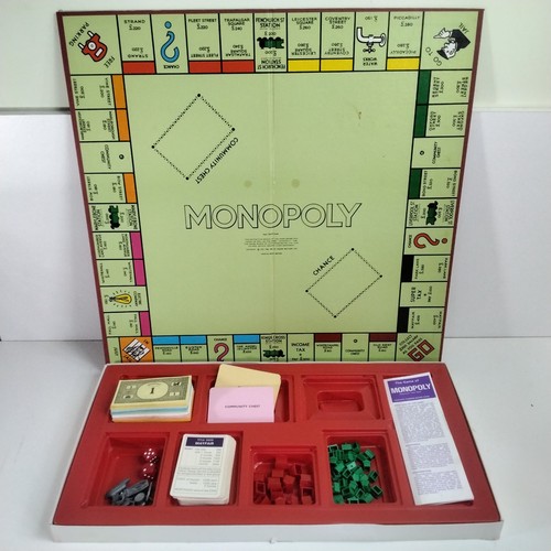 Waddingtons monopoly board - waddingtons,