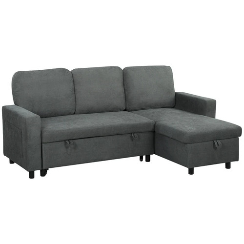 Pull out sofa - out,