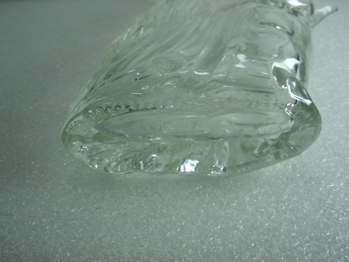Clear glass bottle the - in,
