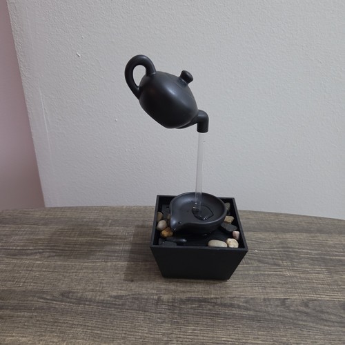 Zen teapot water fountain lamp - zen,