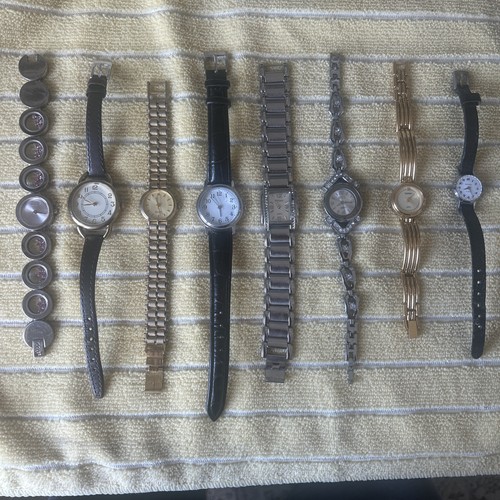 Job lot ladies wristwatches - x9,