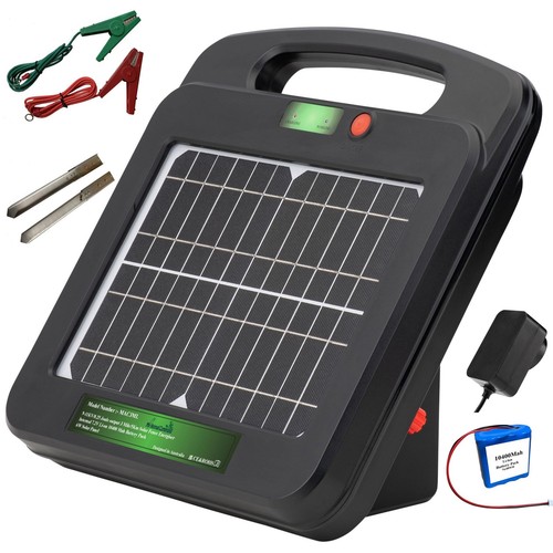Solar powered electric fence - solar,