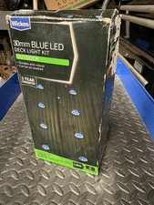 WICKES 8 X 30mm BLUE 12V LED