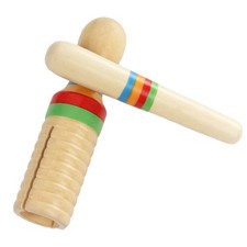 Colorful Solid Wood Wooden