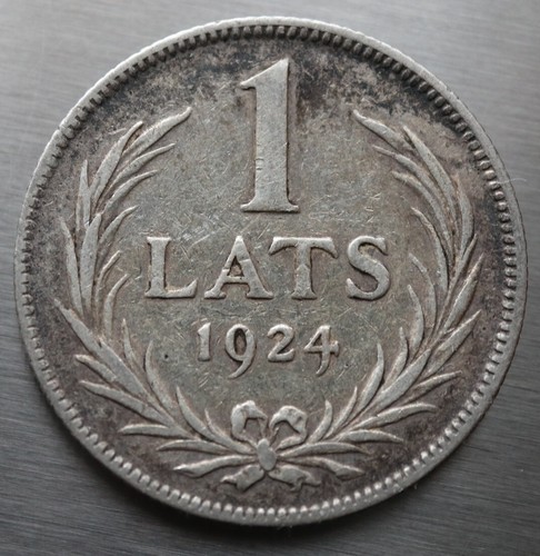Lats 1924 latvia km - latvia, #7