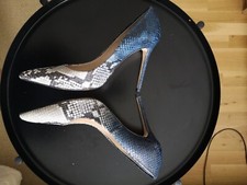 Zara Snakeskin Effect Leather