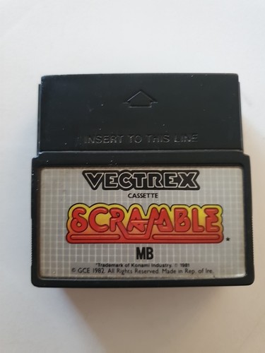 Scramble vectrex game - scramble,