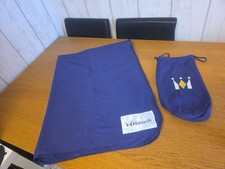 Monarch Airlines Purple Blanket - 100% Washable Polyester - Measures 100 x 136cm