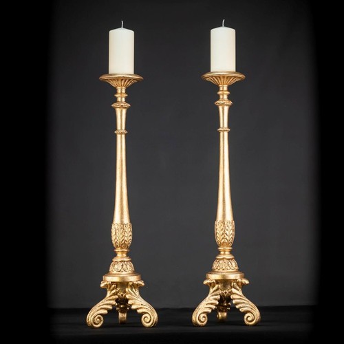 Candlesticks pair french two - french,