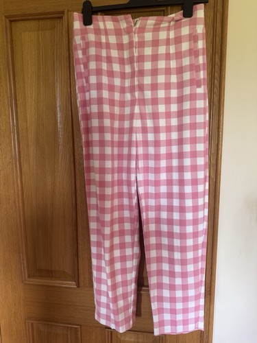 Zara women pink - women’s, checkered