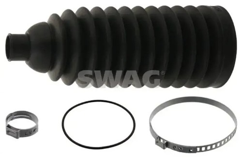 Steering gear rack boot - , front