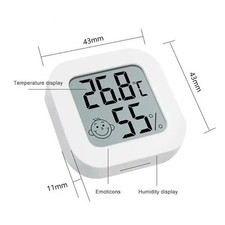 Universal Digital LCD Thermometer Hygrometer Sensor Humidity Meter Room Indoor