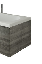 700mm MDF End Bath Panel 2 Piece, Stylish, Durable Bath Panels - Avola Grey
