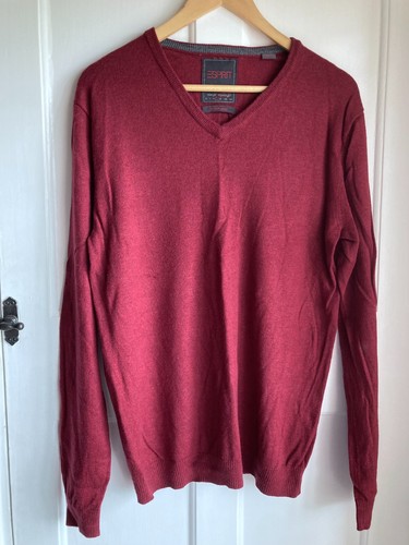 Esprit men burgandy - burgandy, red