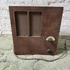 Vintage antique radio lotus double pentrode type 33 untested