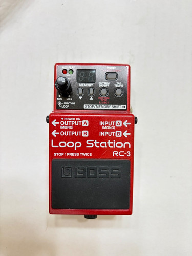 Mxr rc3 loop station guitar - mxr,