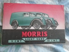 Morris 5 cwt & 10 cwt Light