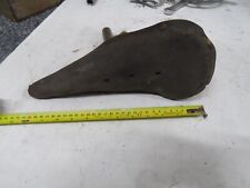VINTAGE FRENCH J.REYDEL LEATHER BICYCLE SADDLE