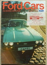 FORD Car Range Sales Brochure