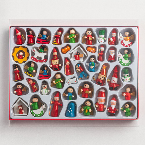 Box christmas tree - of,