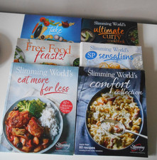 Slimming World Recipe Cooking Cookery Books X 6 -   Job Lot Bundle