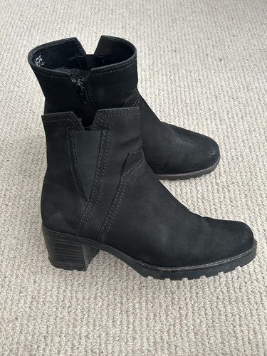Gabor ankle boots black - ankle, suede