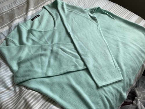 Mint green large - large, bon