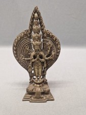 Vintage Brass 1000 Armed Chenrezig Ornament Figure