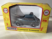 Classix EM76891, Vauxhall Ten-Four HIY Saloon Car, nightshade blue - 1:76 scale