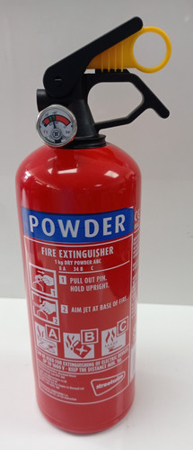 Fire extinguisher 1kg dry - fire,