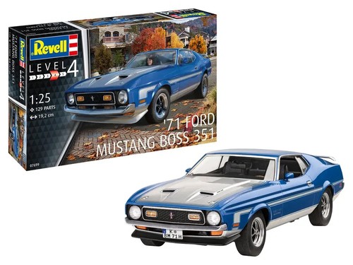 Revell ford mustang boss - mustang,
