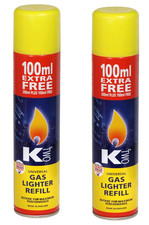 2 x K-Two Genuine Butane Gas