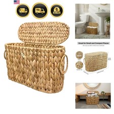 Toilet Paper Basket with Lid