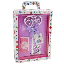 Boxed Silver 21st Birthday Key