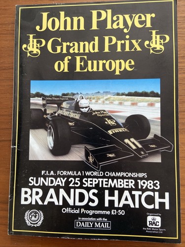 John player grand prix - player, of