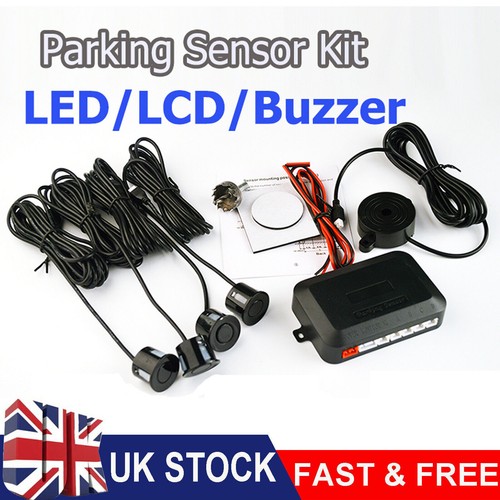 Black parking sensors car - sensors,
