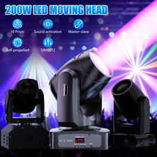 10PCS 200W 18Prism Gobo RGBW