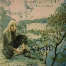 JONI MITCHELL Signed 'For The