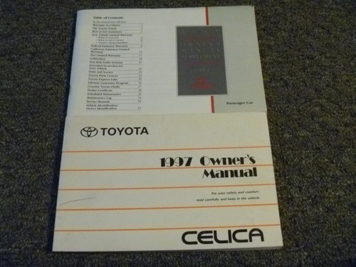 1997 toyota celica coupe - 1997,