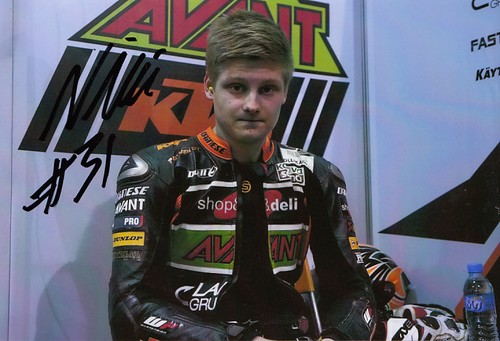 Niklas ajo moto3 signed - niklas,