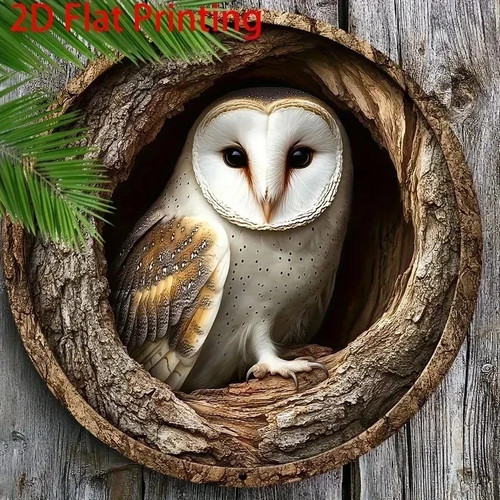 Stunning owl garden plaque - owl,