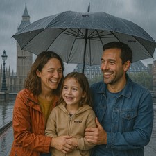 Long stick umbrella waterproof - stick,