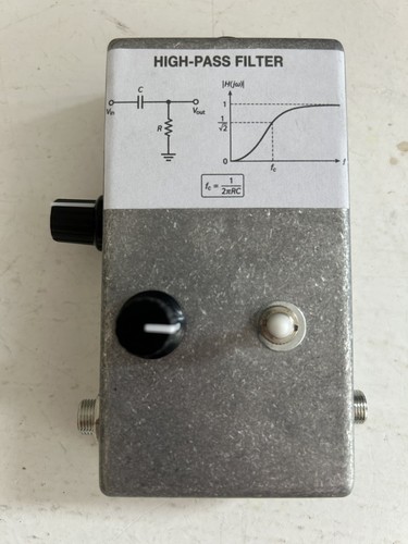 High pass filter guitar - filter,