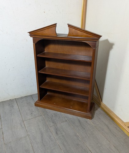 Vintage cherry wood wall curio - wood,