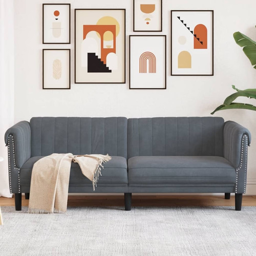 Sofa seater dark - dark, gray