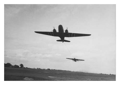 Douglas c47 horsa glider day - horsa, d